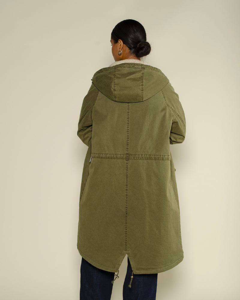 Parka blonde n8