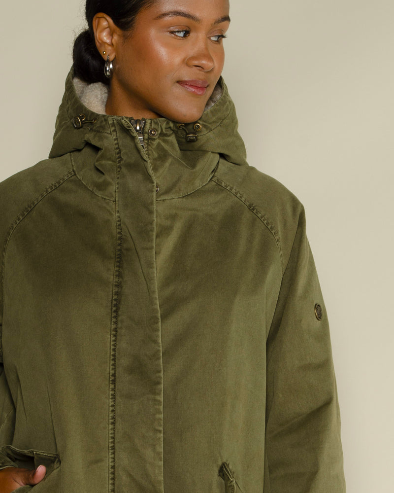 Parka blonde n8
