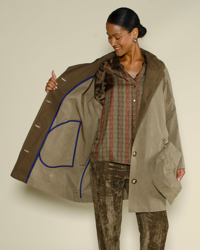 Parka chapeau pret pour partir