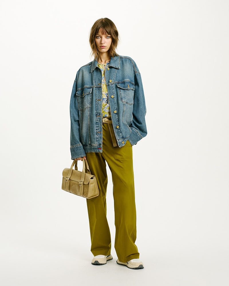Veste jean over momoni