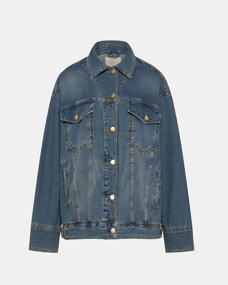 Veste jean over momoni