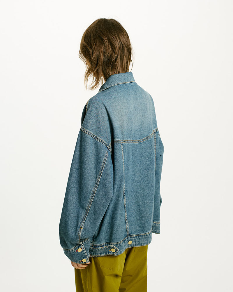Veste jean over momoni