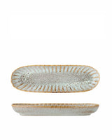 Assiette de service fleur