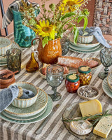 Assiette de service fleur