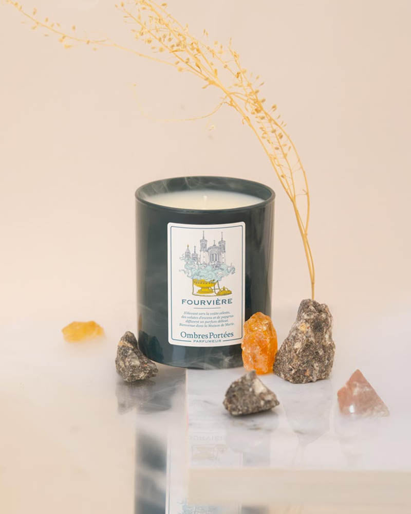 Bougie ombre portees