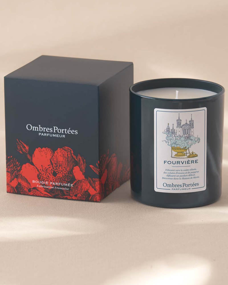 Bougie ombre portees