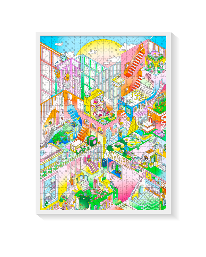 Puzzle 1000 find me piece & love