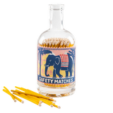 Bouteille allumettes elephant
