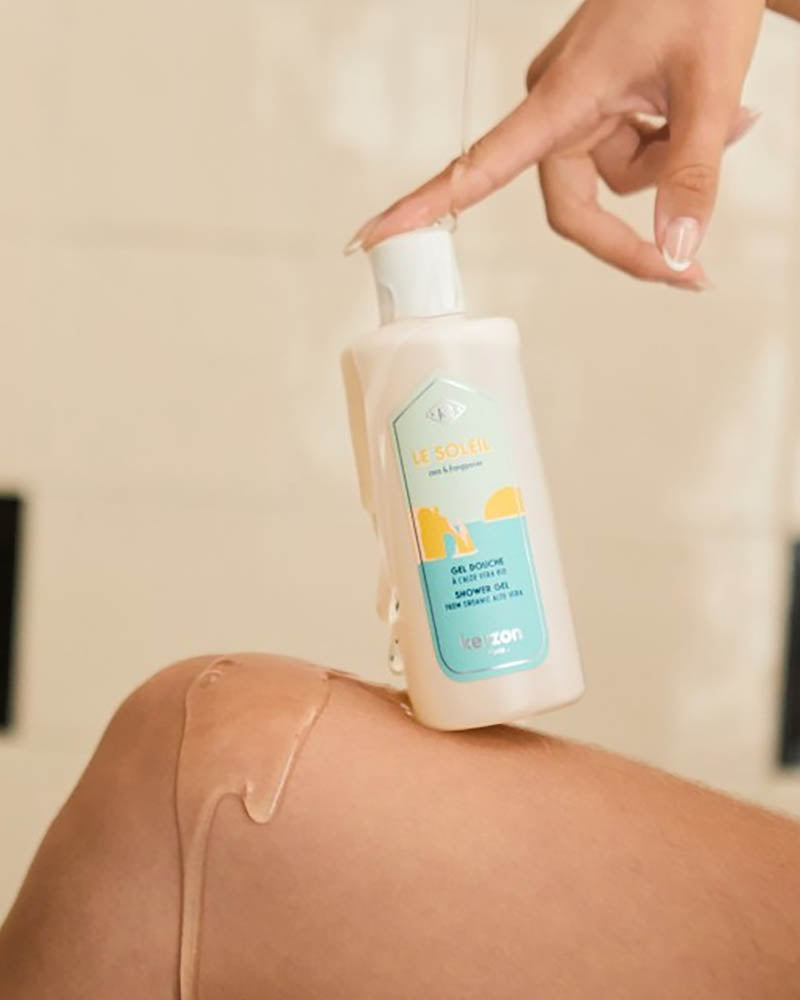 Gel douche le soleil