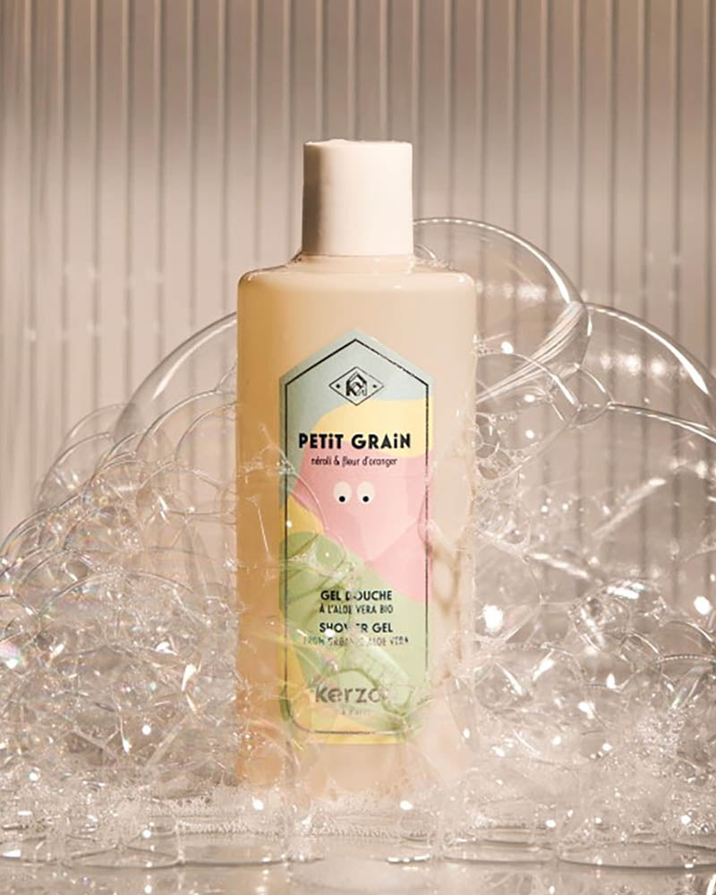 Gel douche petit grain