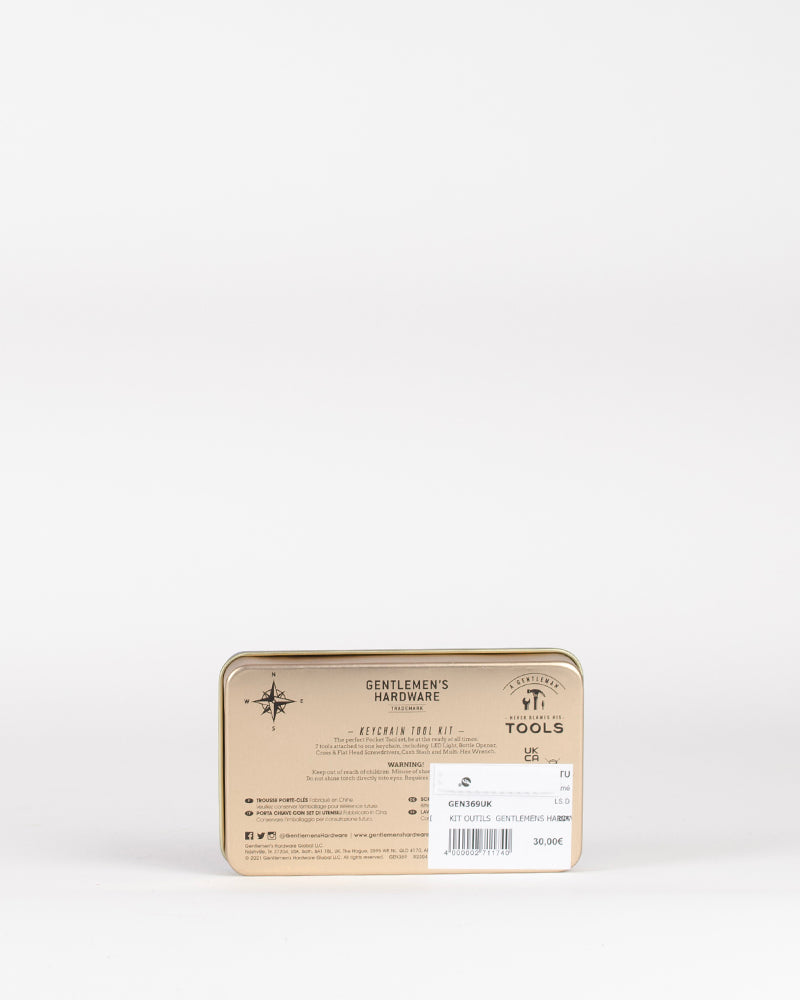Kit outils gentlemens hardware