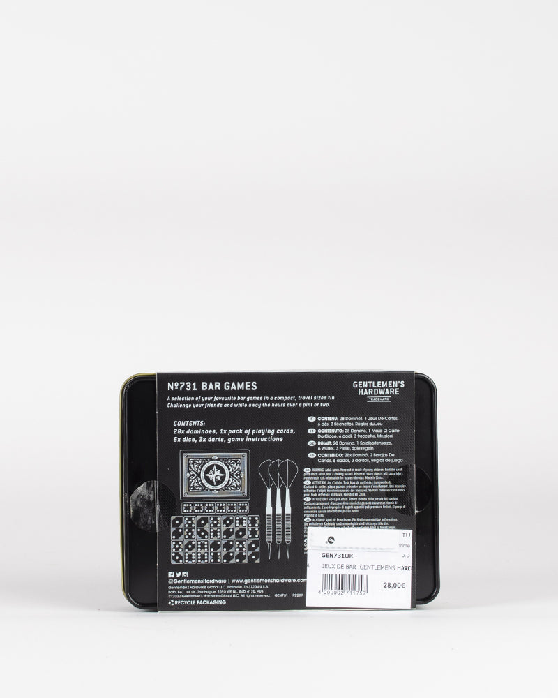 Jeux de bar gentlemens hardware