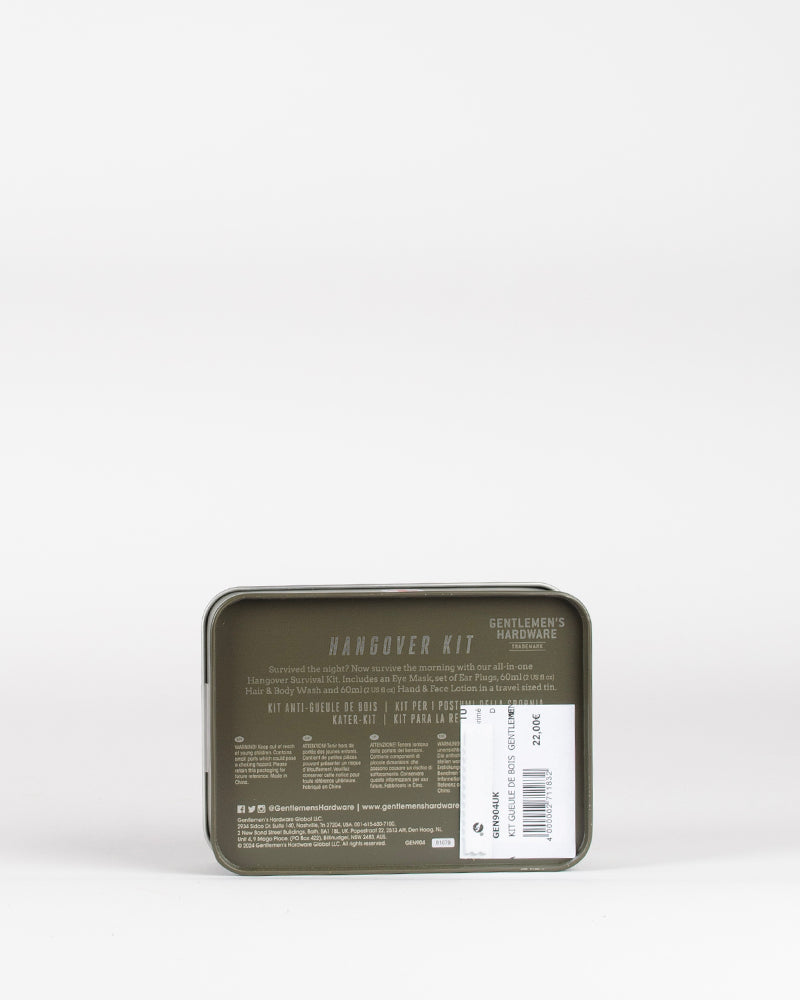 Kit gueule de bois gentlemens hardware