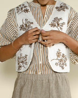 Pulls & Gilets DIEGA - Gilet brode diega