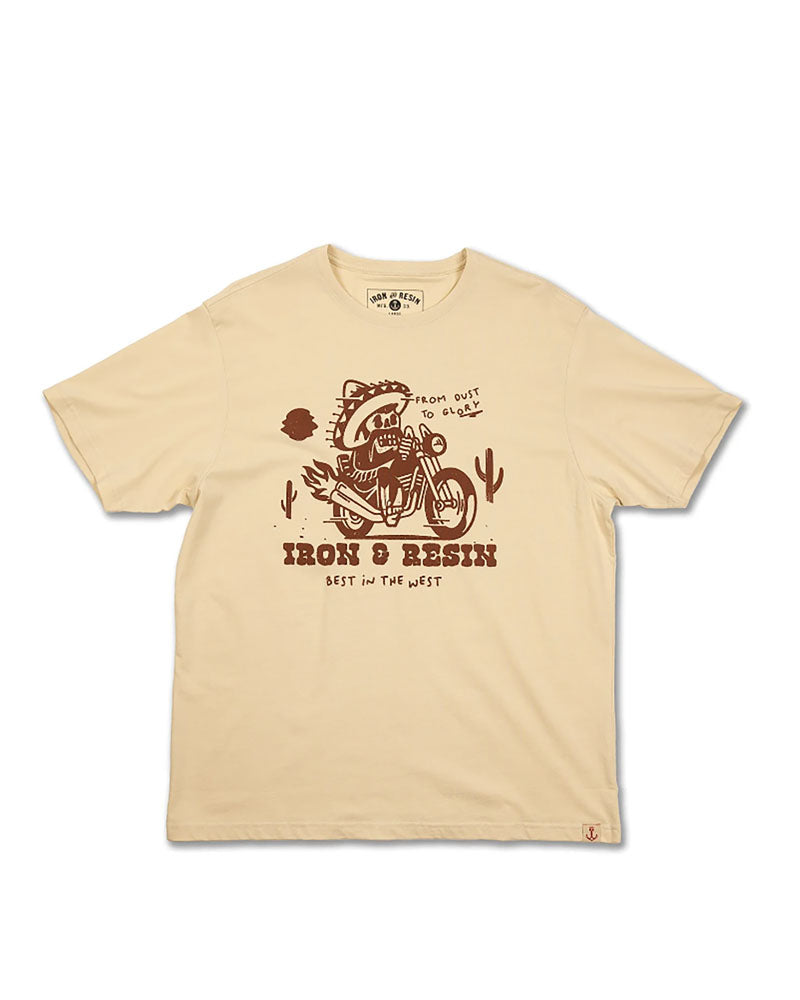 Tee shirt iron and resin