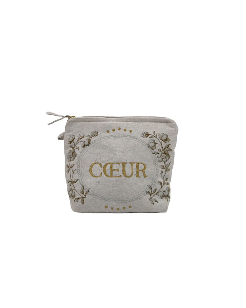 Pochette enluminure coeur boncoeurs
