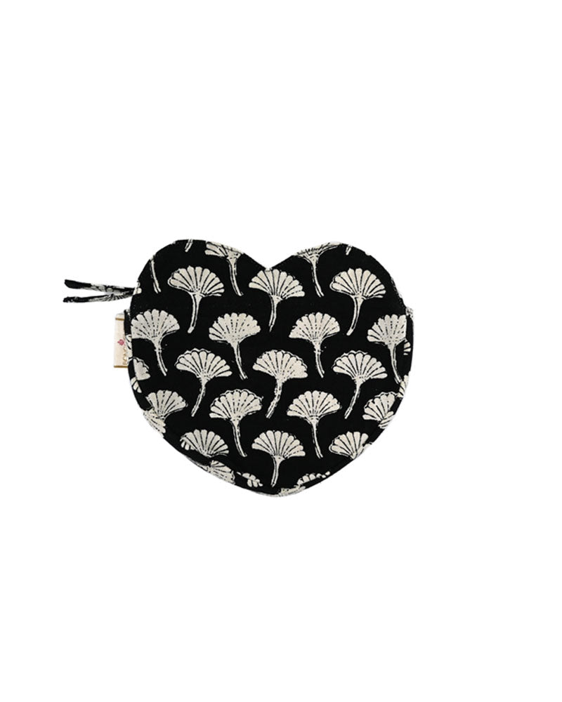 Pochette coeur ginko boncoeurs