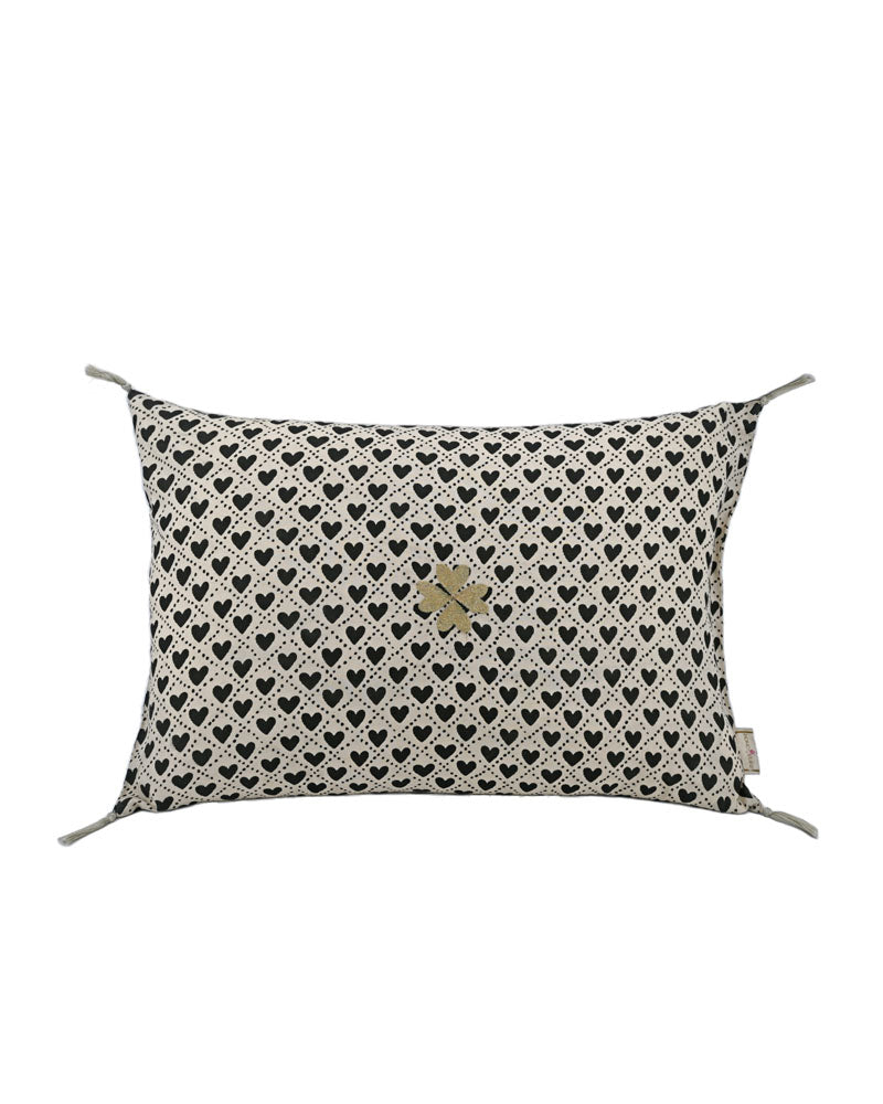 Coussin coeurs boncoeurs