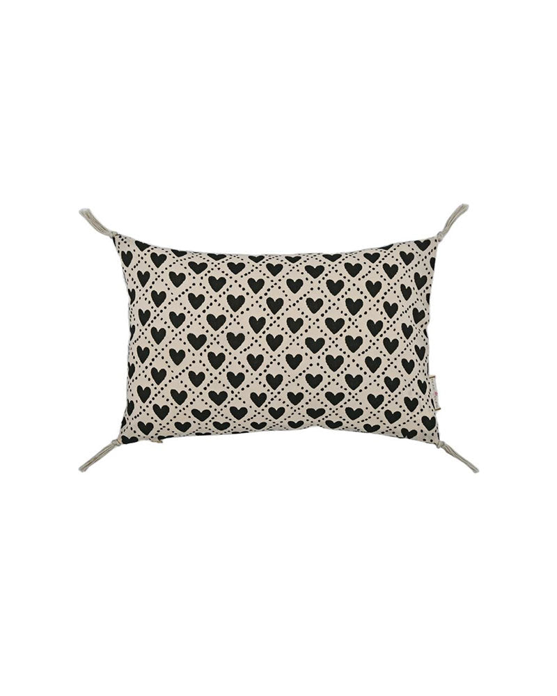 Coussin coeurs 20/30 boncoeurs