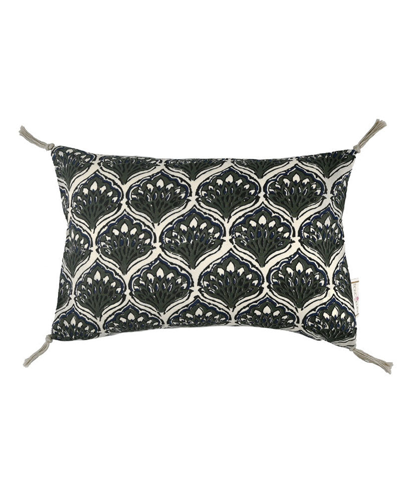 Coussin paons 20x30 boncoeurs