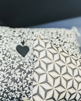 Coussin stars 20/30 boncoeurs