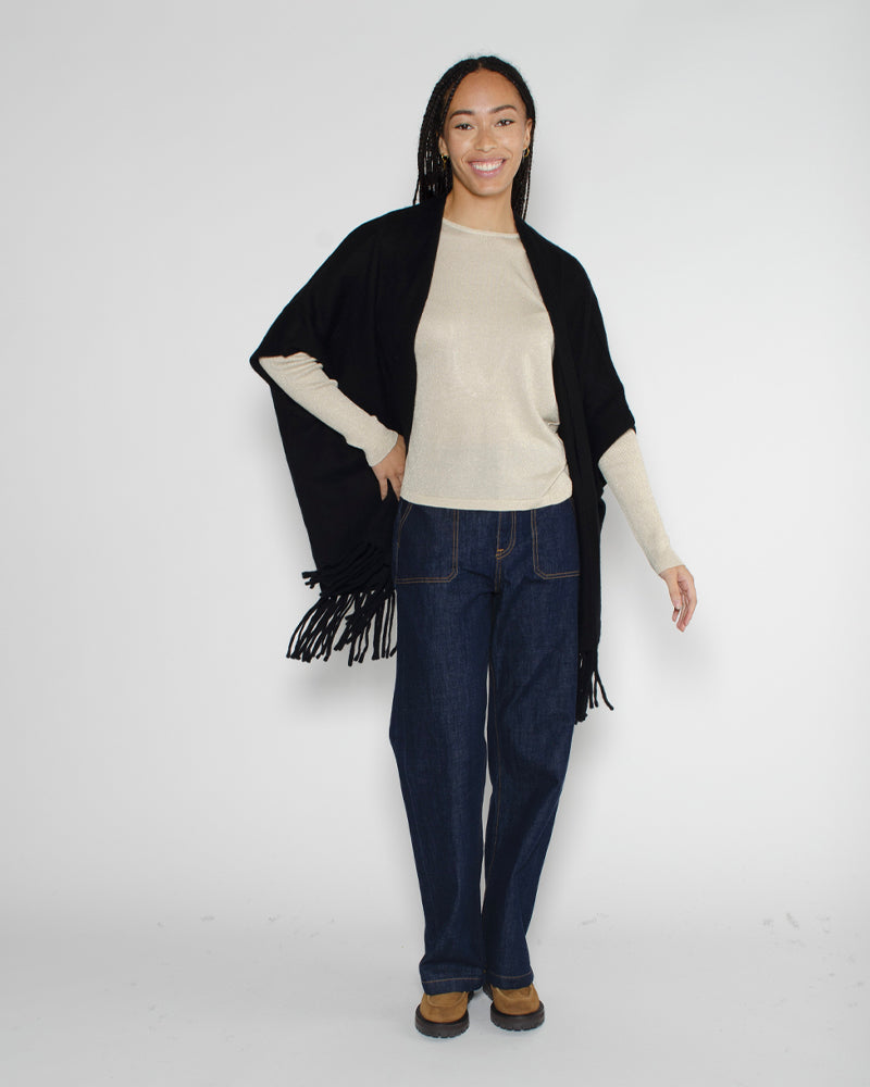 Pulls &amp; Gilets LES TRICOTS DE LEA - Poncho les tricots de lea