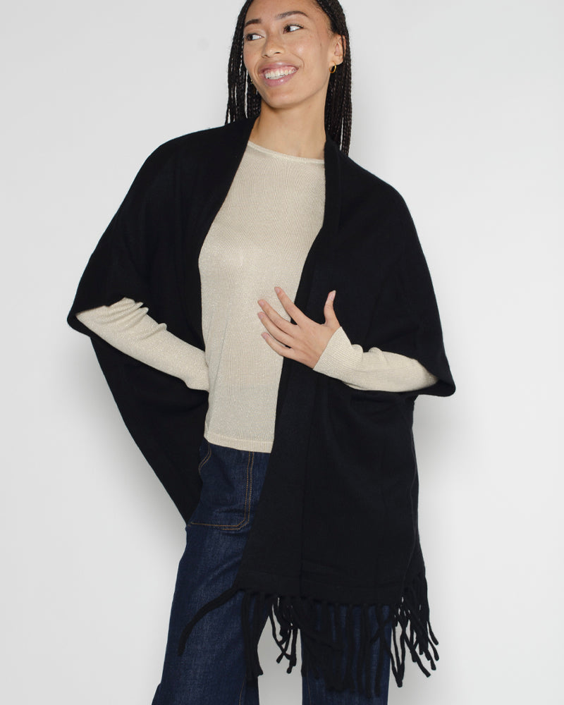 Pulls &amp; Gilets LES TRICOTS DE LEA - Poncho les tricots de lea