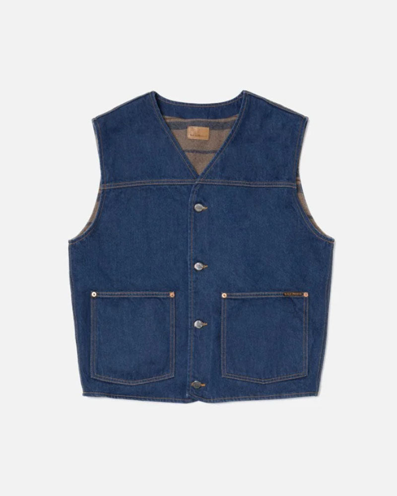 Pulls &amp; Gilets NUDIE - Gilet harry nudie