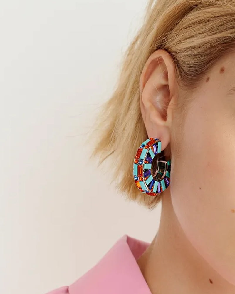 Boucles d'oreilles ESSENTIEL ANTWERP - Boucles d'oreilles creoles essentiel antwerp