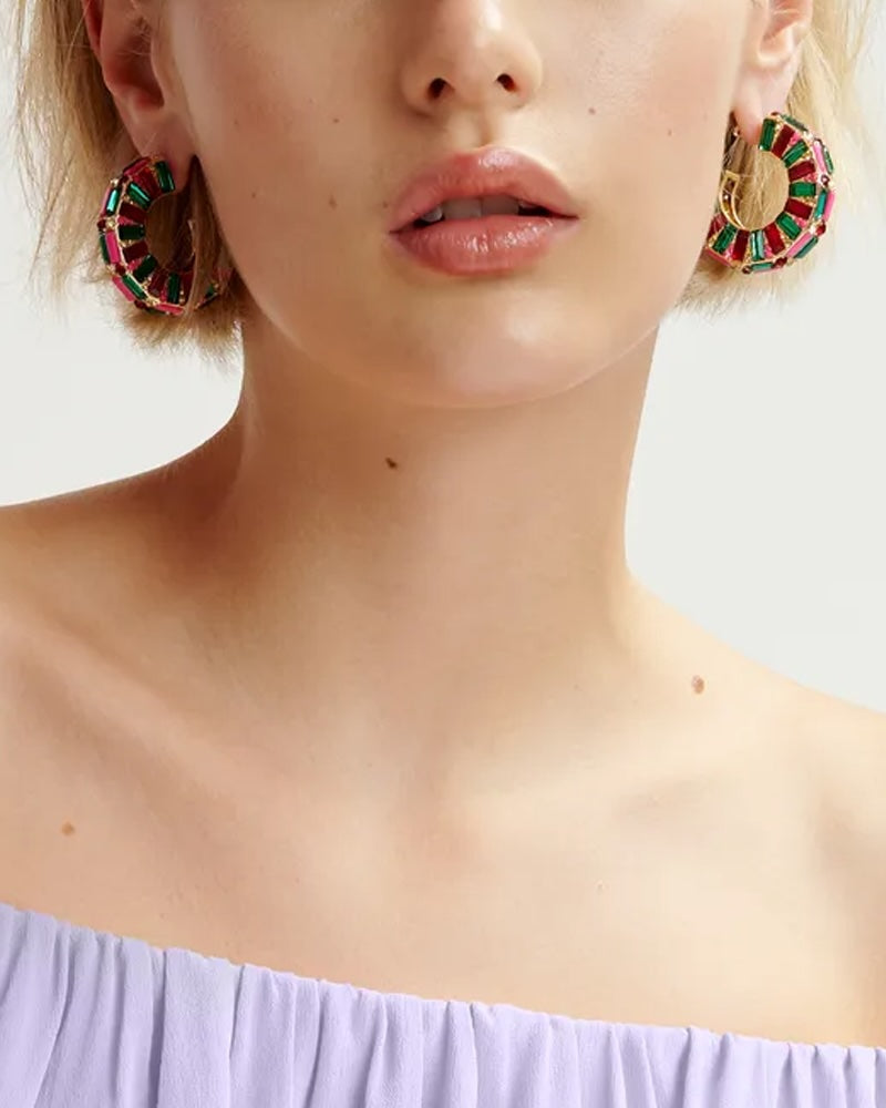 Boucles d'oreilles ESSENTIEL ANTWERP - Boucles d'oreilles creoles essentiel antwerp
