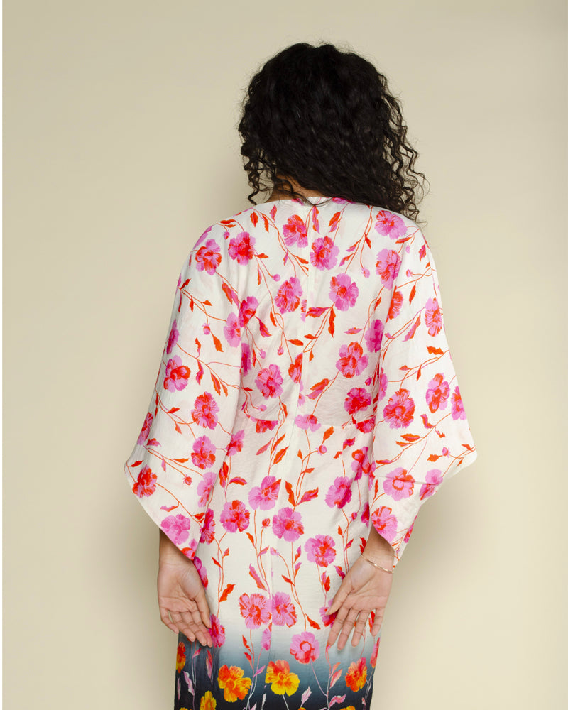 Robes & Combinaisons ESSENTIEL ANTWERP - Robe imp fleurs essentiel antwerp