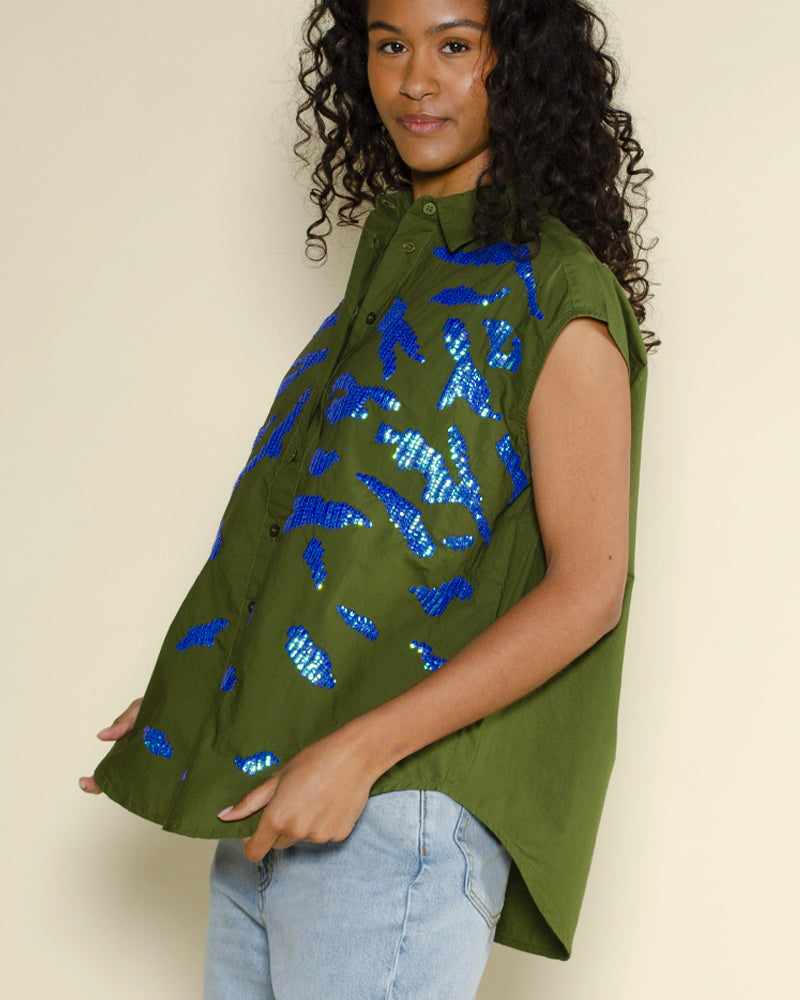 Chemises ESSENTIEL ANTWERP - Chemise sequin essentiel antwerp