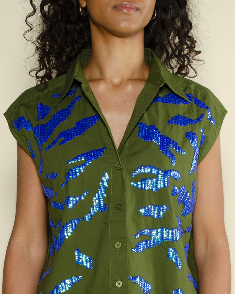 Chemises ESSENTIEL ANTWERP - Chemise sequin essentiel antwerp