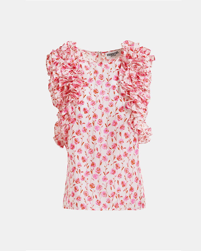 Hauts ESSENTIEL ANTWERP - Top froufrou essentiel antwerp