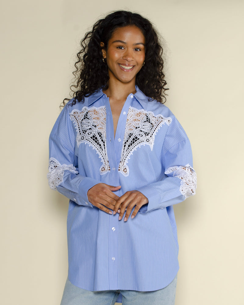 Chemises ESSENTIEL ANTWERP - Chemise dentelle essentiel antwerp