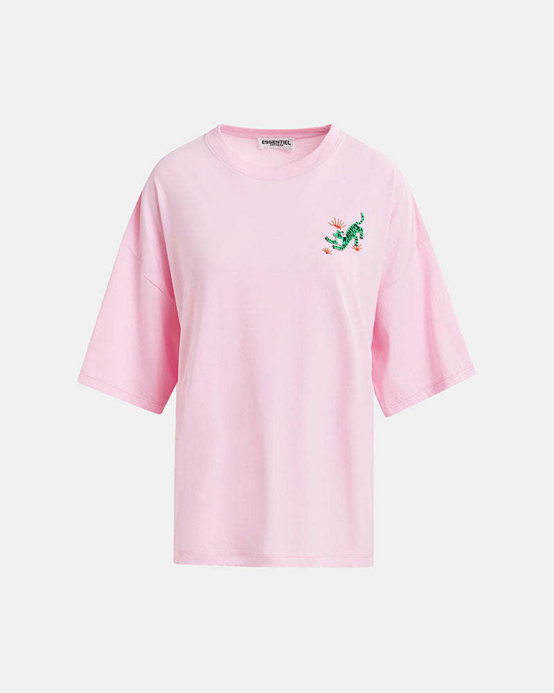 Tee Shirts & Polos ESSENTIEL ANTWERP - T shirt mc panthere essentiel antwerp