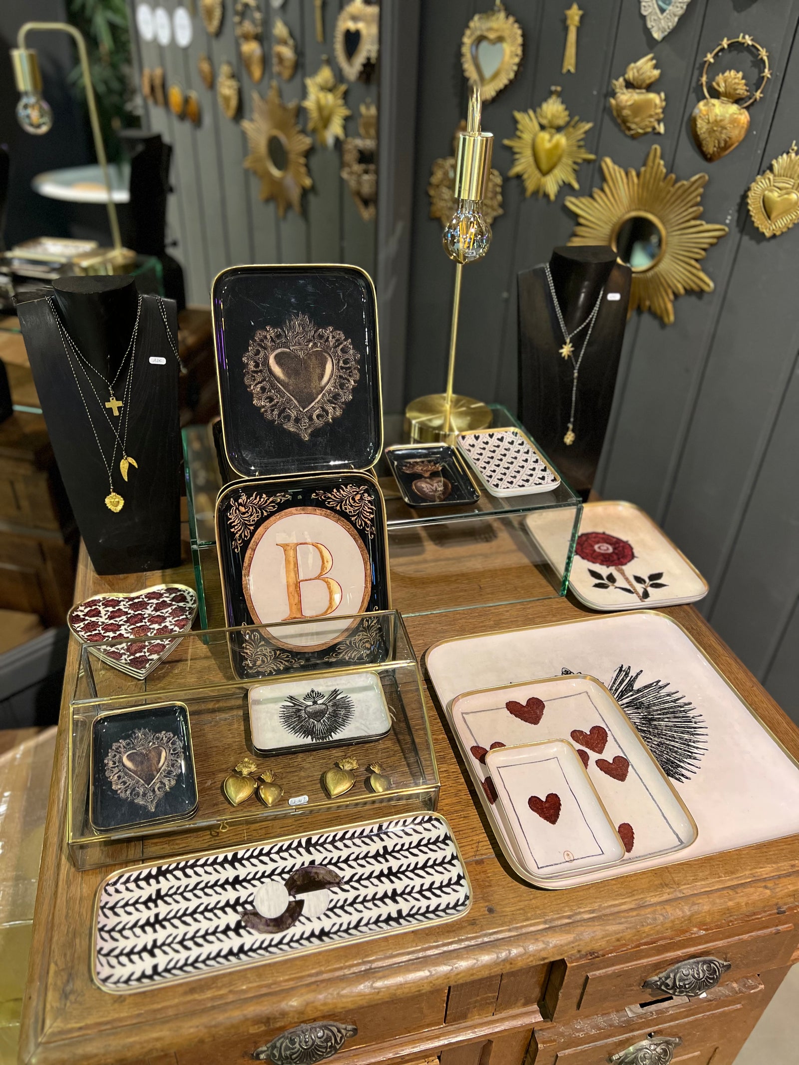 Demi plateau coeur a jouer boncoeurs