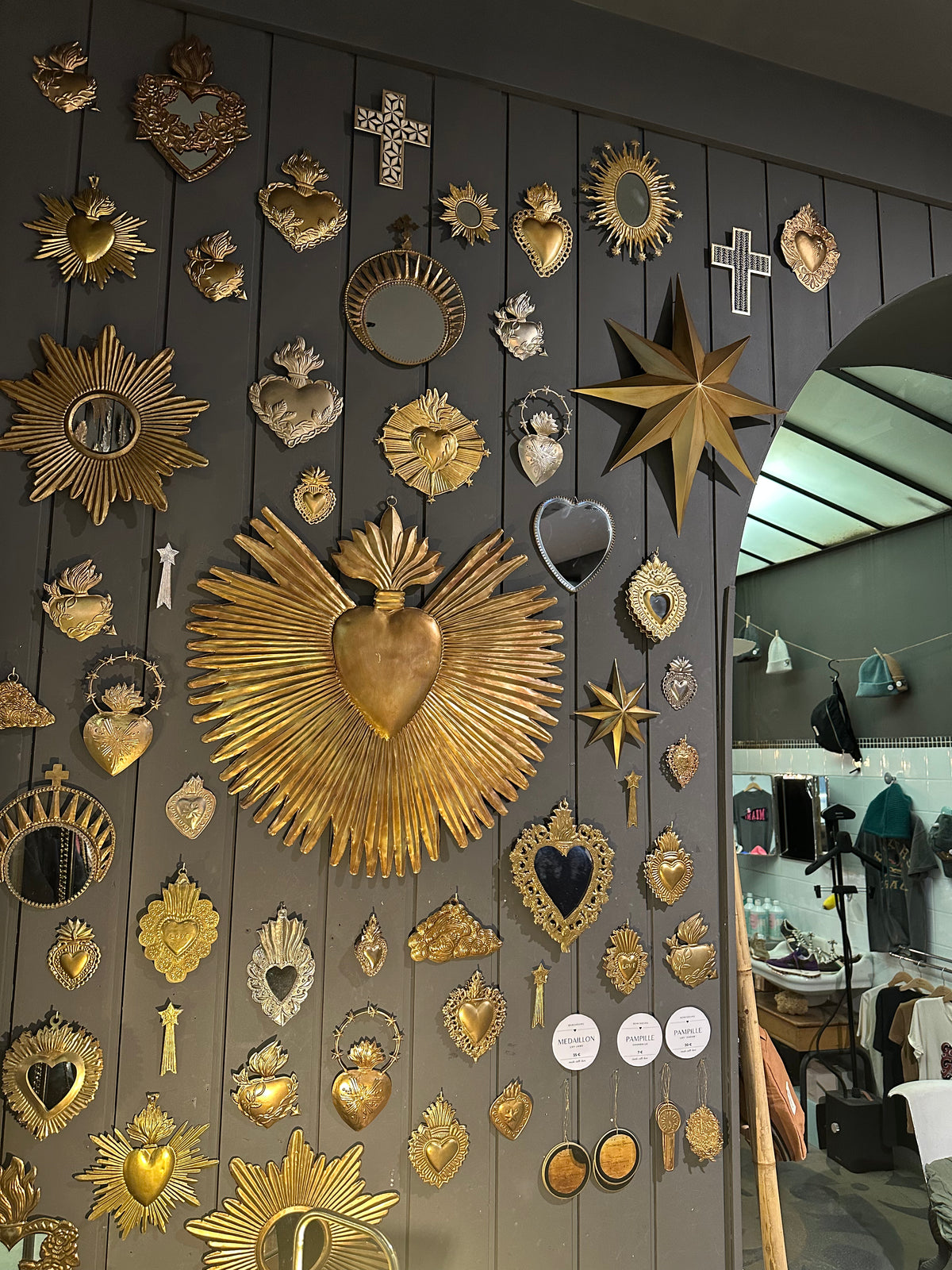 Miroir durga boncoeurs