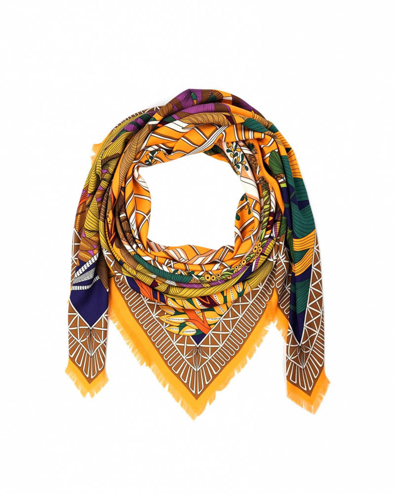 Foulard jardin d'hiver