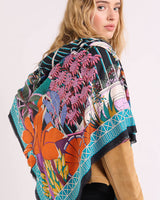 Foulard jardin d'hiver