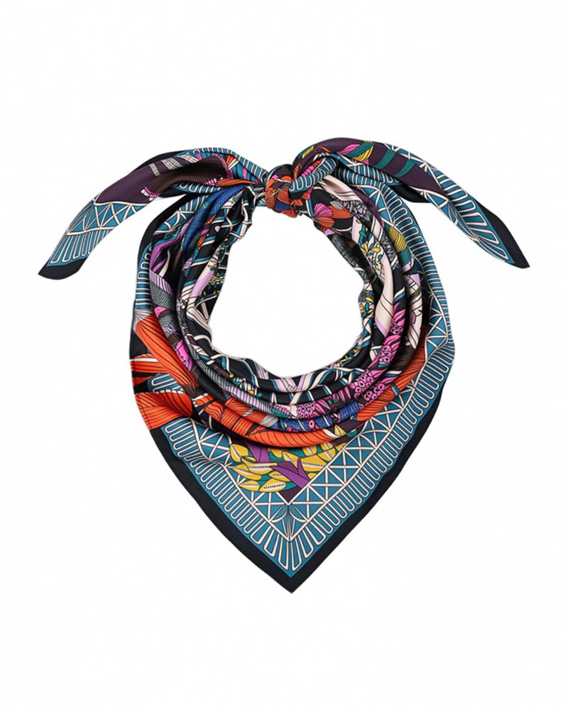 Foulard jardin d'hiver