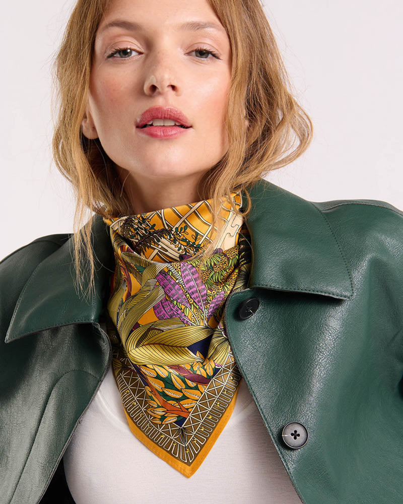 Foulard jardin d'hiver