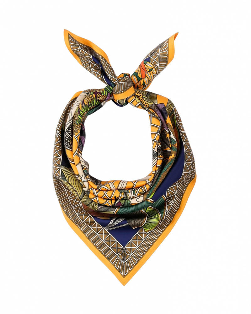 Foulard jardin d'hiver