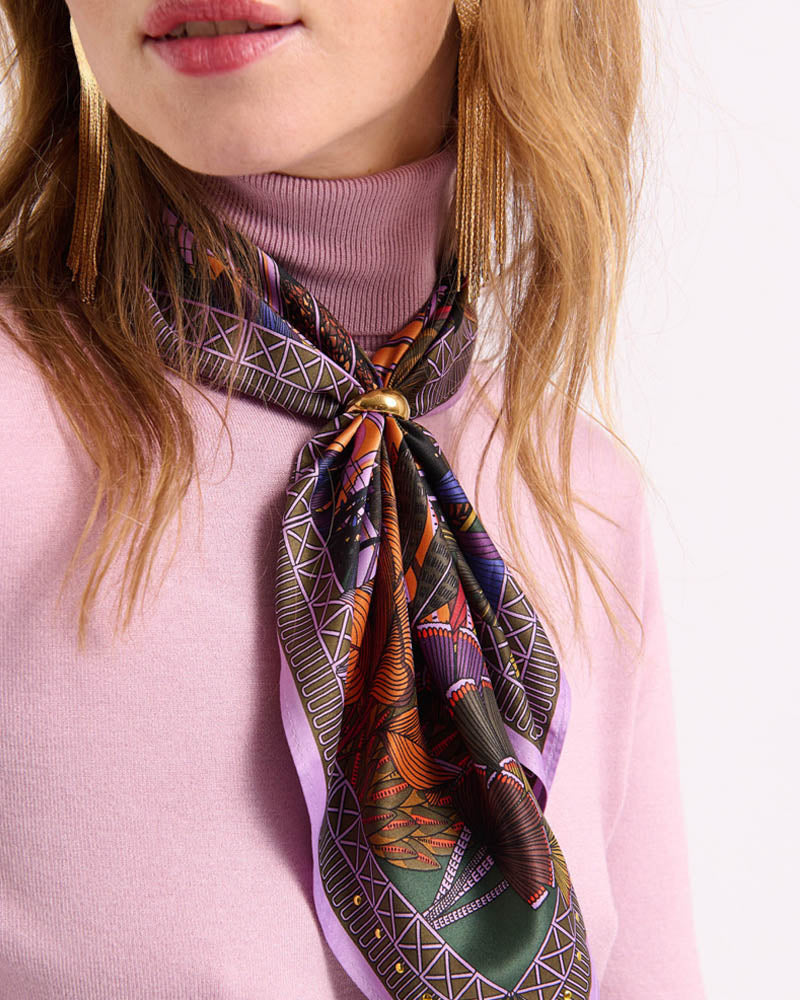 Foulard jardin d'hiver