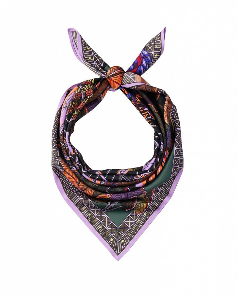 Foulard jardin d'hiver