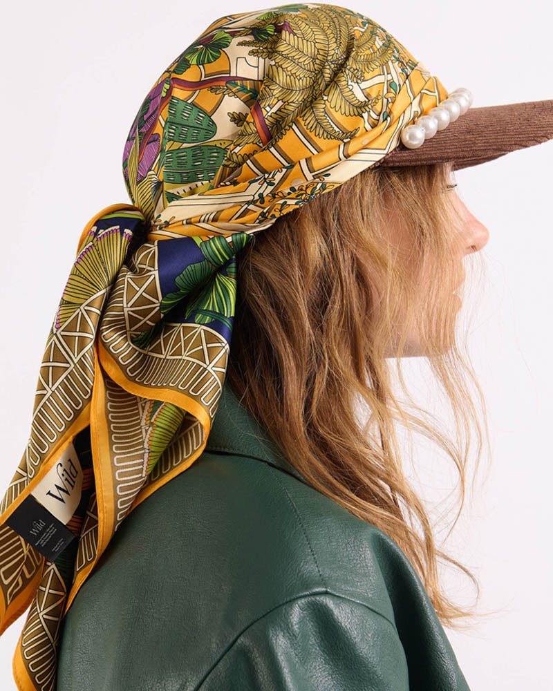 Foulard jardin d'hiver