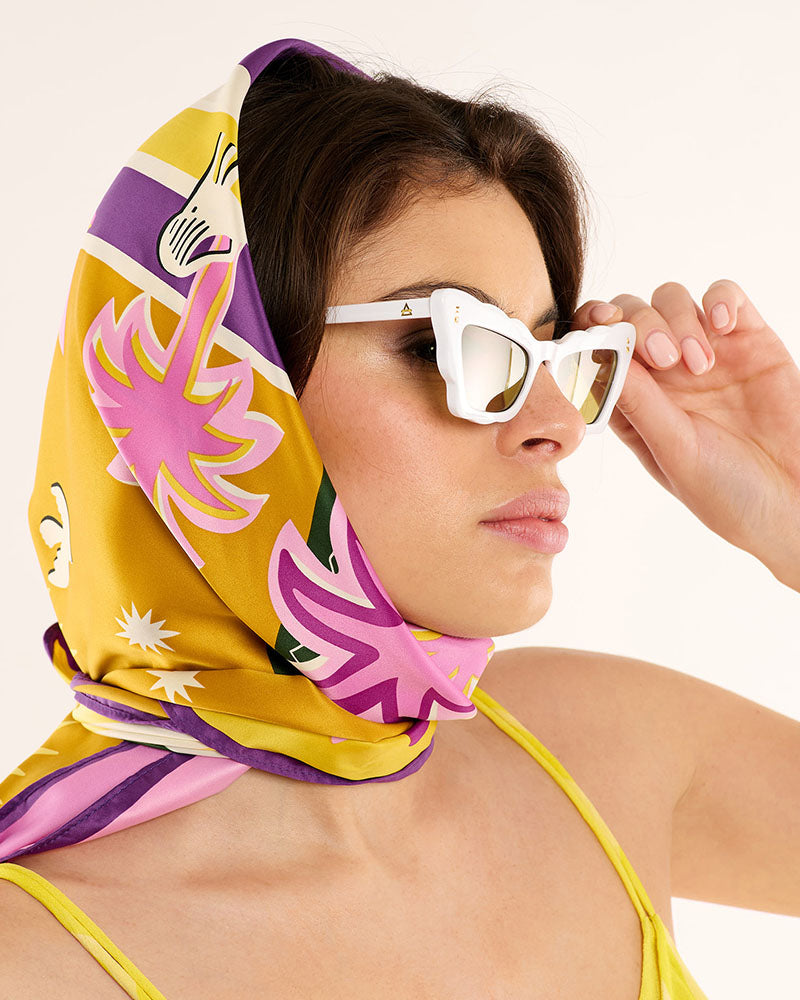 Foulard medium 65x65 wild by amenapih