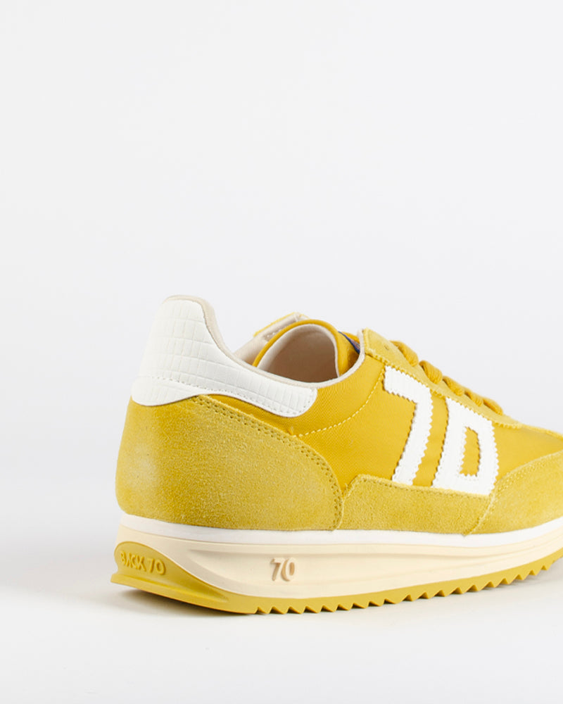 Baskets BACK 70 WOMEN - Basket jaune back 70