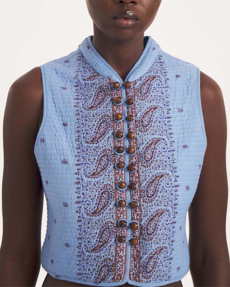 Gilet antik batik