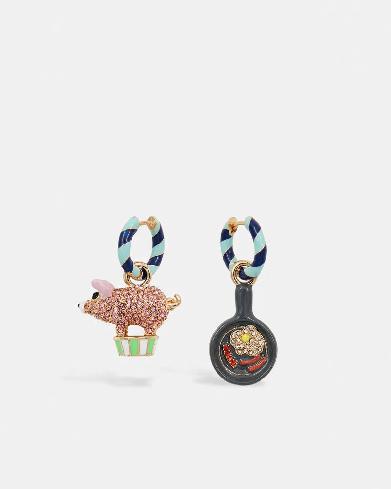 Boucles d'oreilles cochon essentiel antwerp